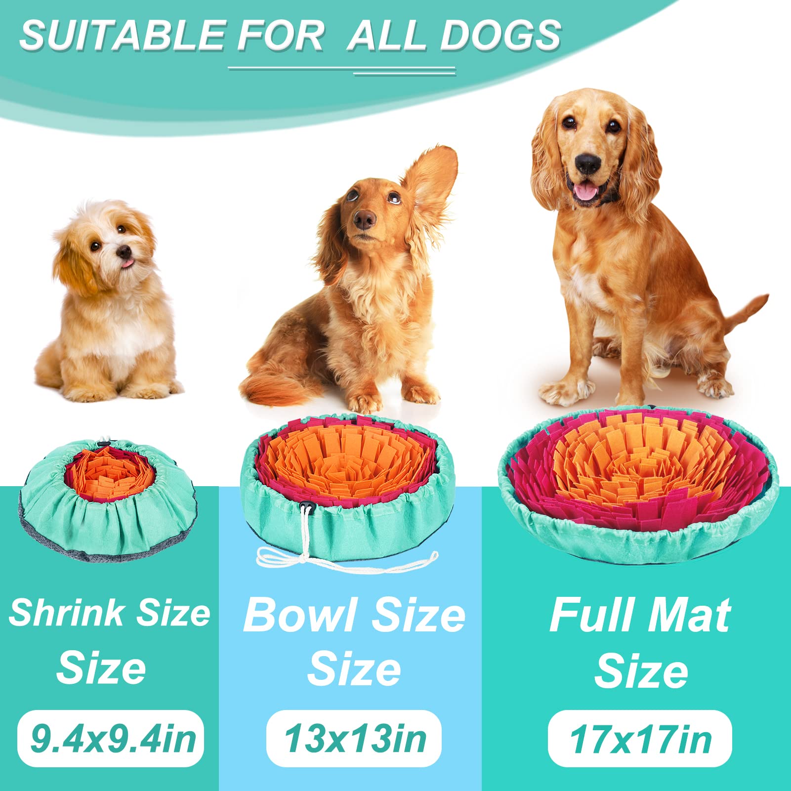 Vivifying snuffle-mat: base anti-glissante pour éviter les déplacements