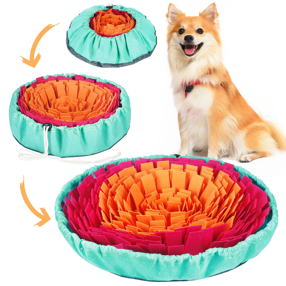 Vivifying snuffle-mat: stimulation mentale naturelle pour chiens et autres animaux