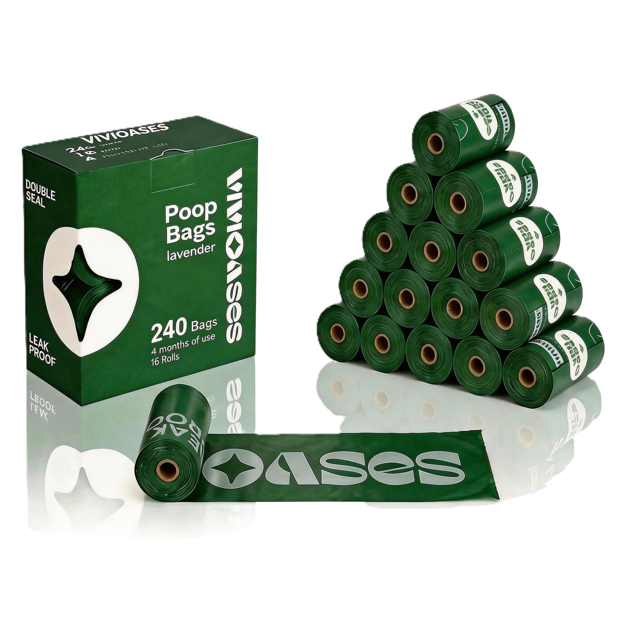 VIVIOASES 2.0g extra gruesas para perros grandes, evitan fugas.