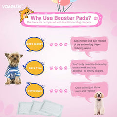 VoagLuk almohadilla absorbente para perro, uso diario que mantiene seco a tu mascota.