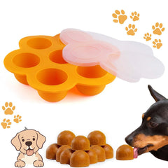 Vodolo molde silicona Pupsicle con tapa antipolvo para golosinas caseras.