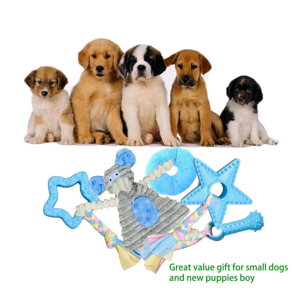Volacopets juguete para cachorro: cuerda de paño suave para tirar.