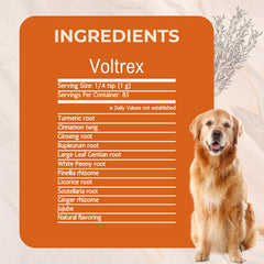 Voltrex envase natural con hierbas concentradas para el cuidado articular.