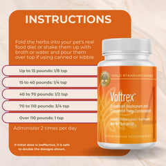 Voltrex mezcla herbolaria con extractos para apoyar las articulaciones con seguridad.
