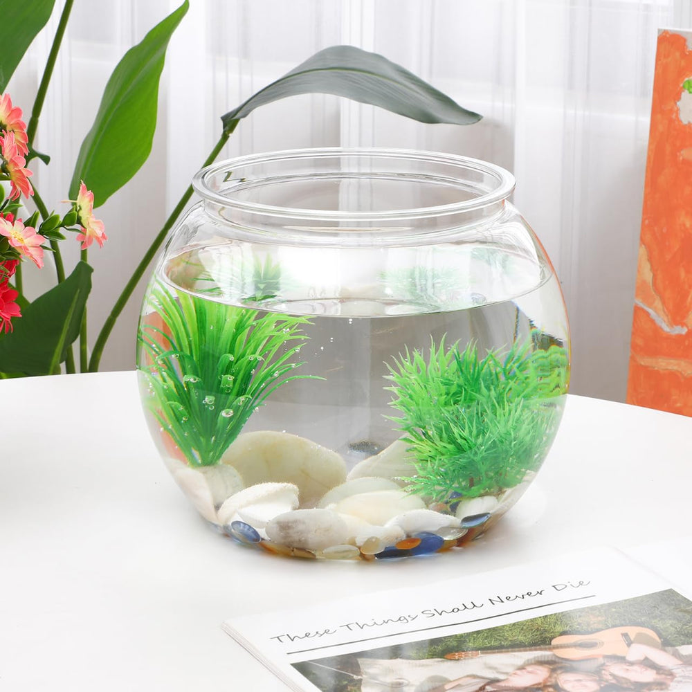 Centro de mesa con acuario plástico VOSAREA para decoración