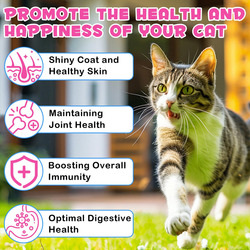 VOSIFSDIY Collagen Gatos Digestivo Saludable, apoyo estomacal diario.
