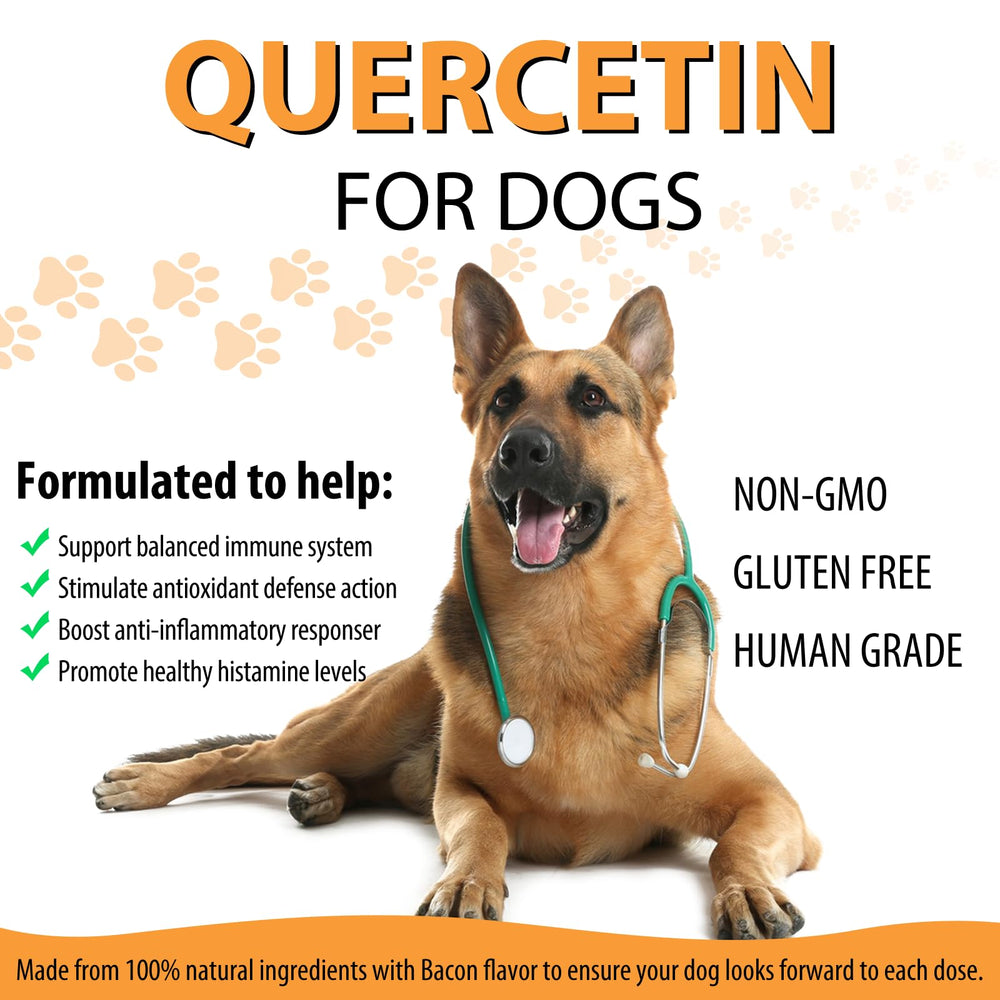 Quercetina para perros de VOSIFSDIY: apto para todas las razas.