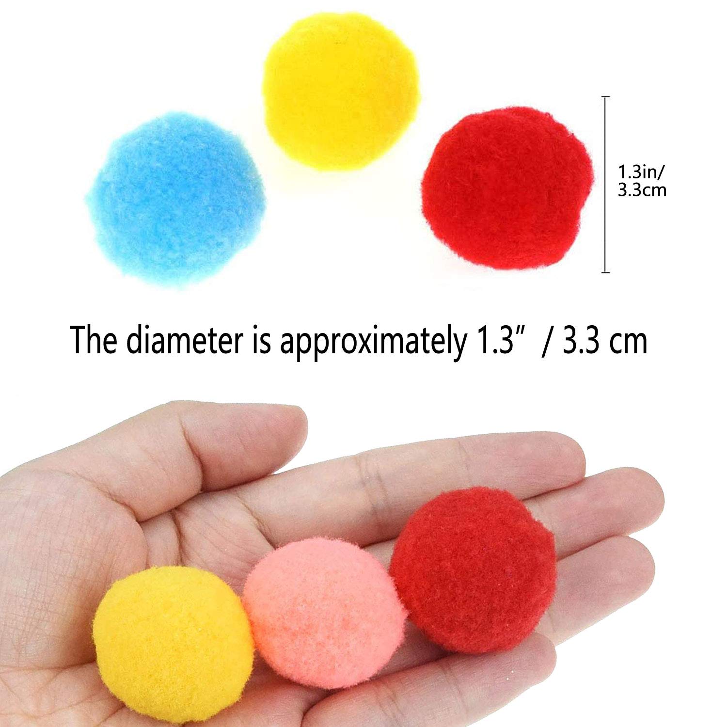 Bola de 3,3 cm de VOVIGGOL ideal para recoger y trasladar.