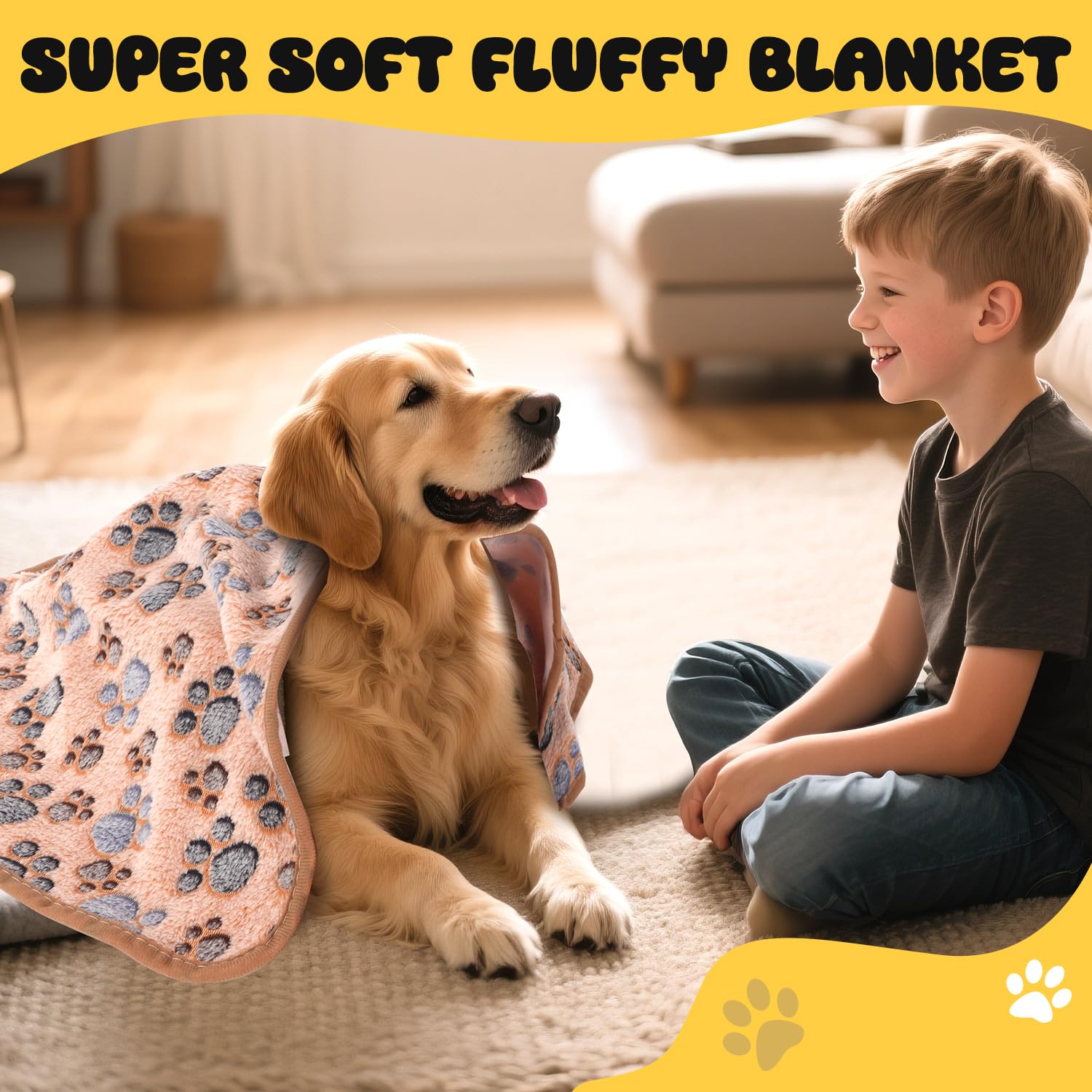 Manta ligera Vowanop, perfecta para viajar con tu mascota.