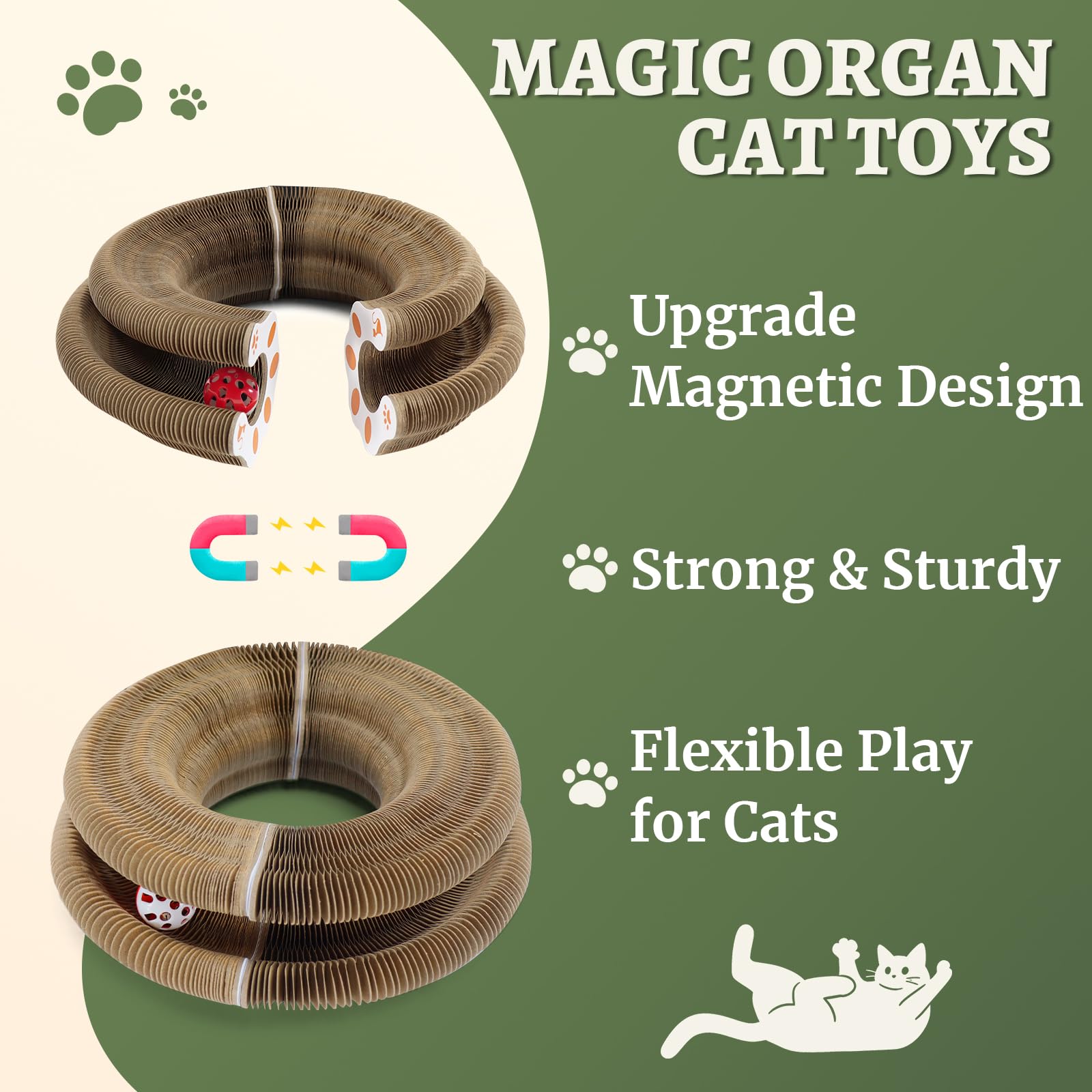 VOXGET material cartón reciclable y seguro para gatos