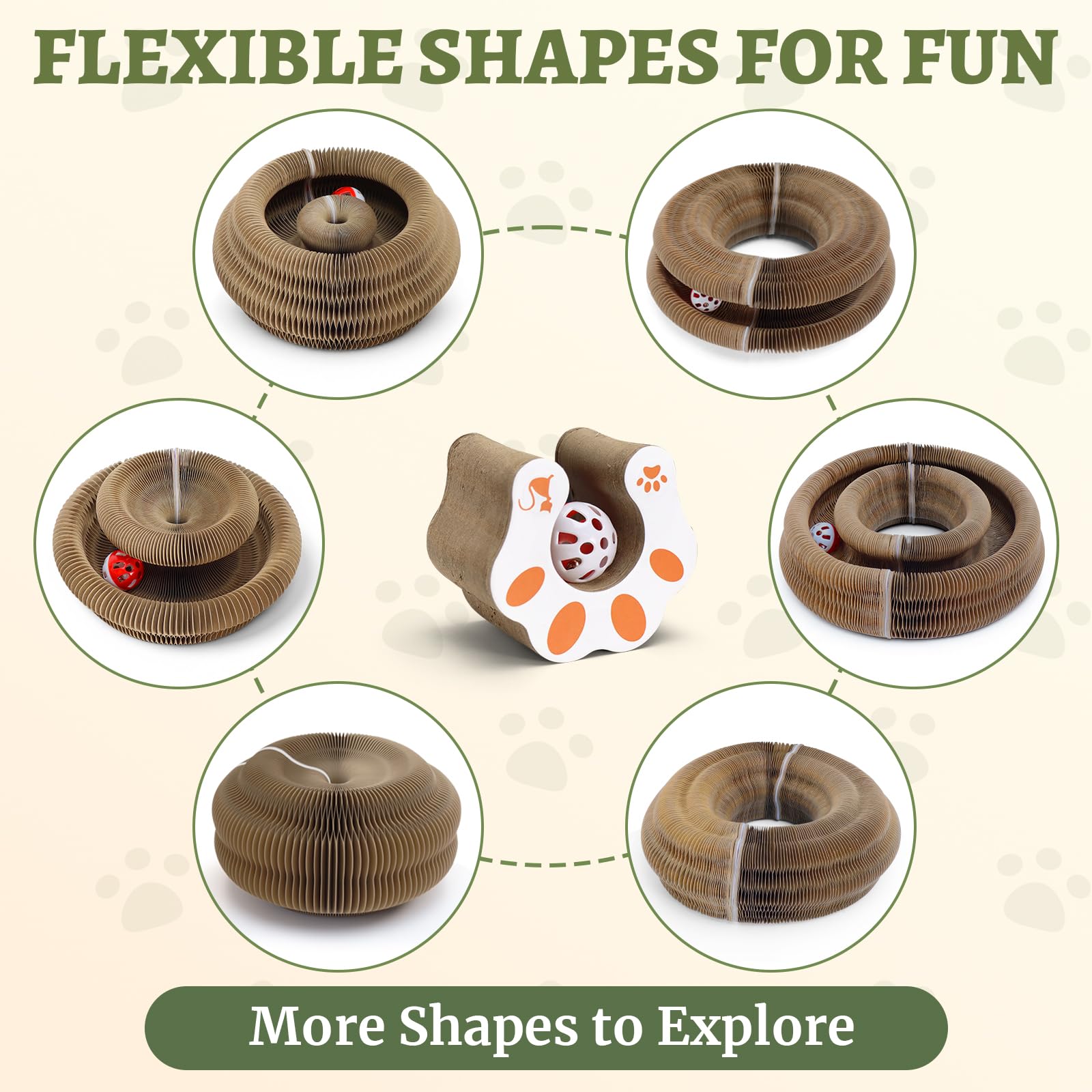 VOXGET pack de dos tableros rascadores para gatos