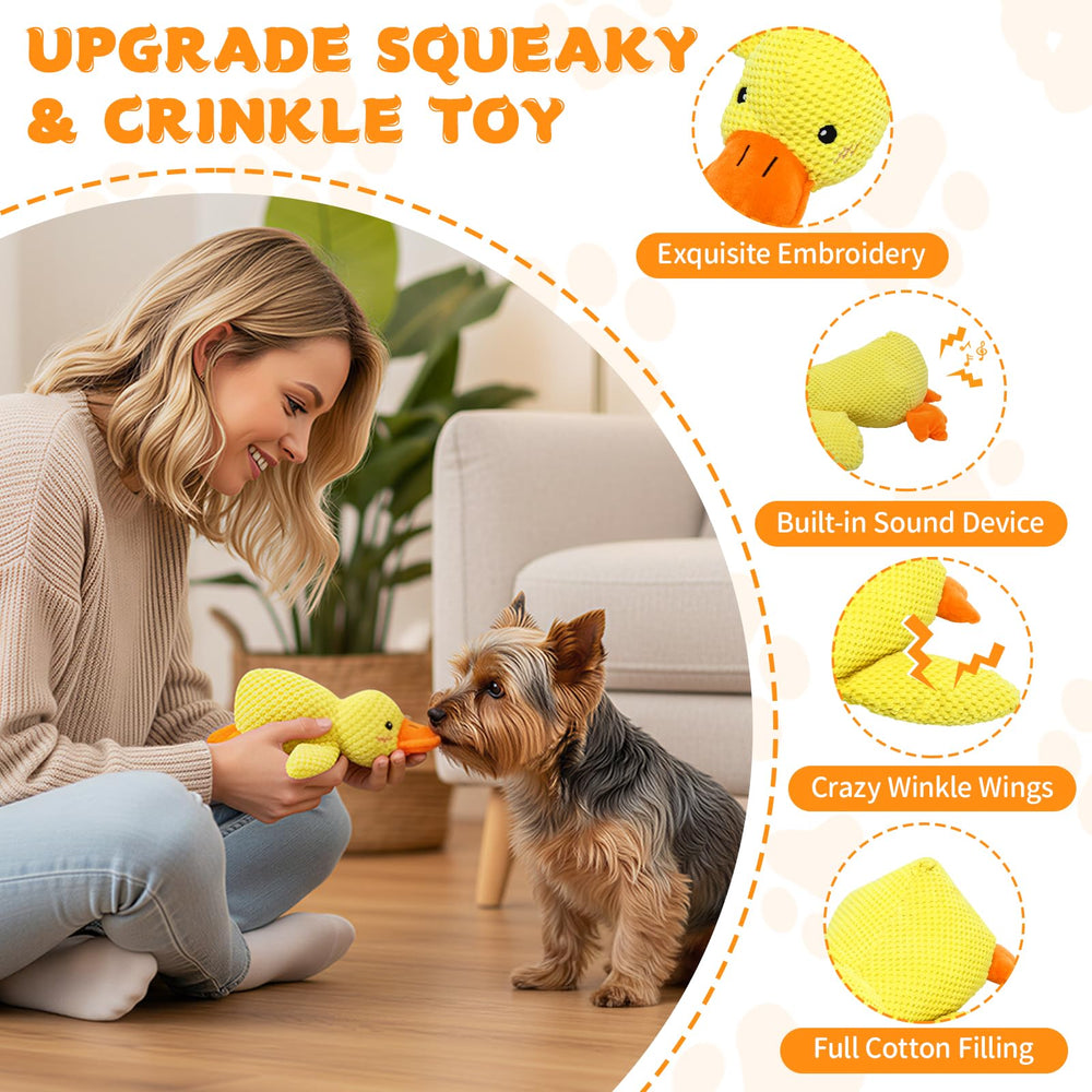 VOXGET Pato Doble Uso Calma y Juego para perros de todas las edades
