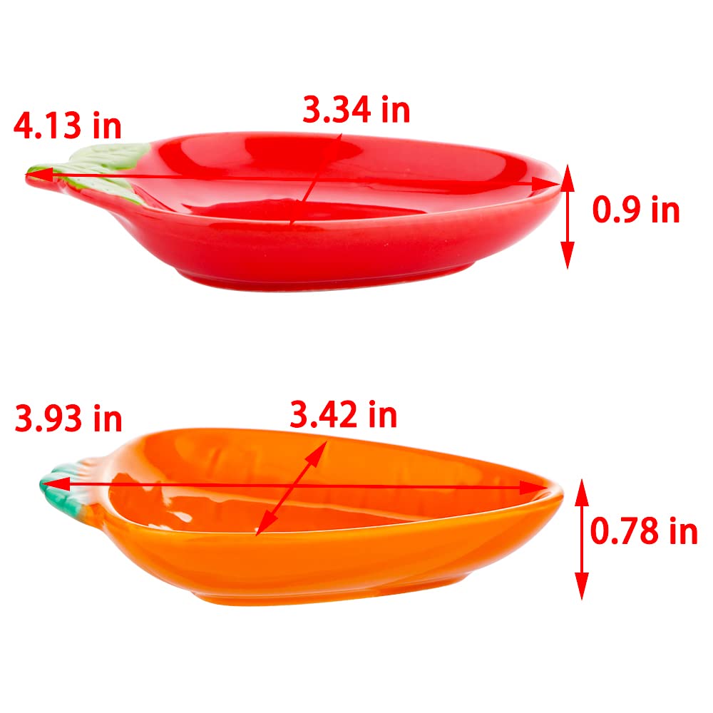 Empaque de dos tazones VTurboWay, ideal para roedores que comparten comida.