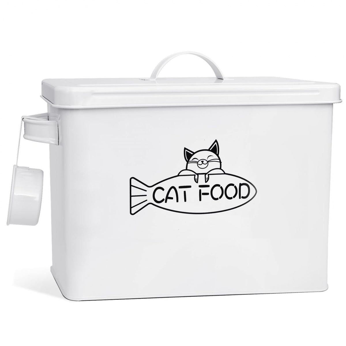 Vumdua contenedor grande para mascotas con tapa hermética mantiene la comida fresca.