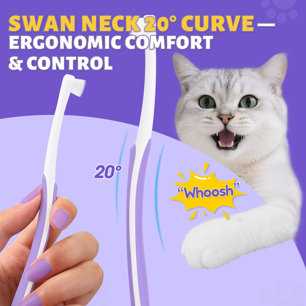 VVHOMIFE recomendado por veterinarios para el cuidado dental diario de gatitos.