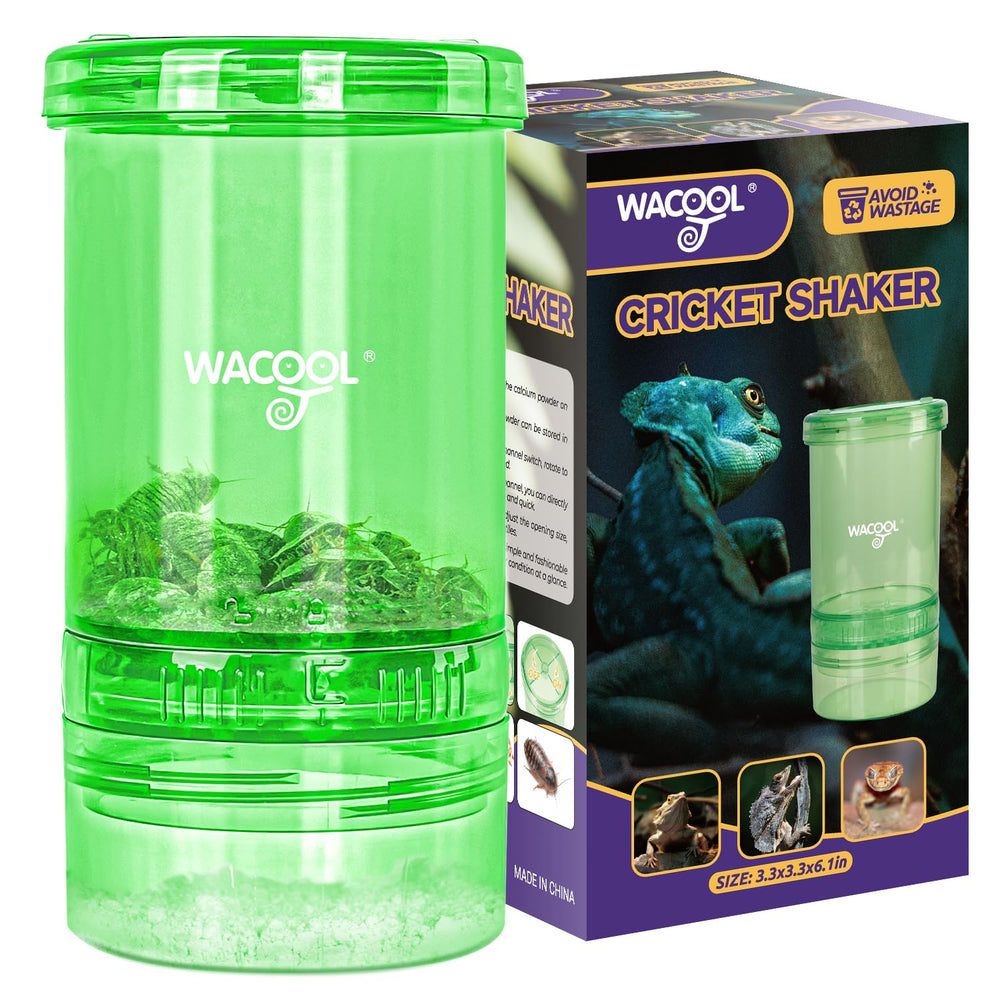 WACOOL TERRA Mezclador de calcio para grillos para terrario.