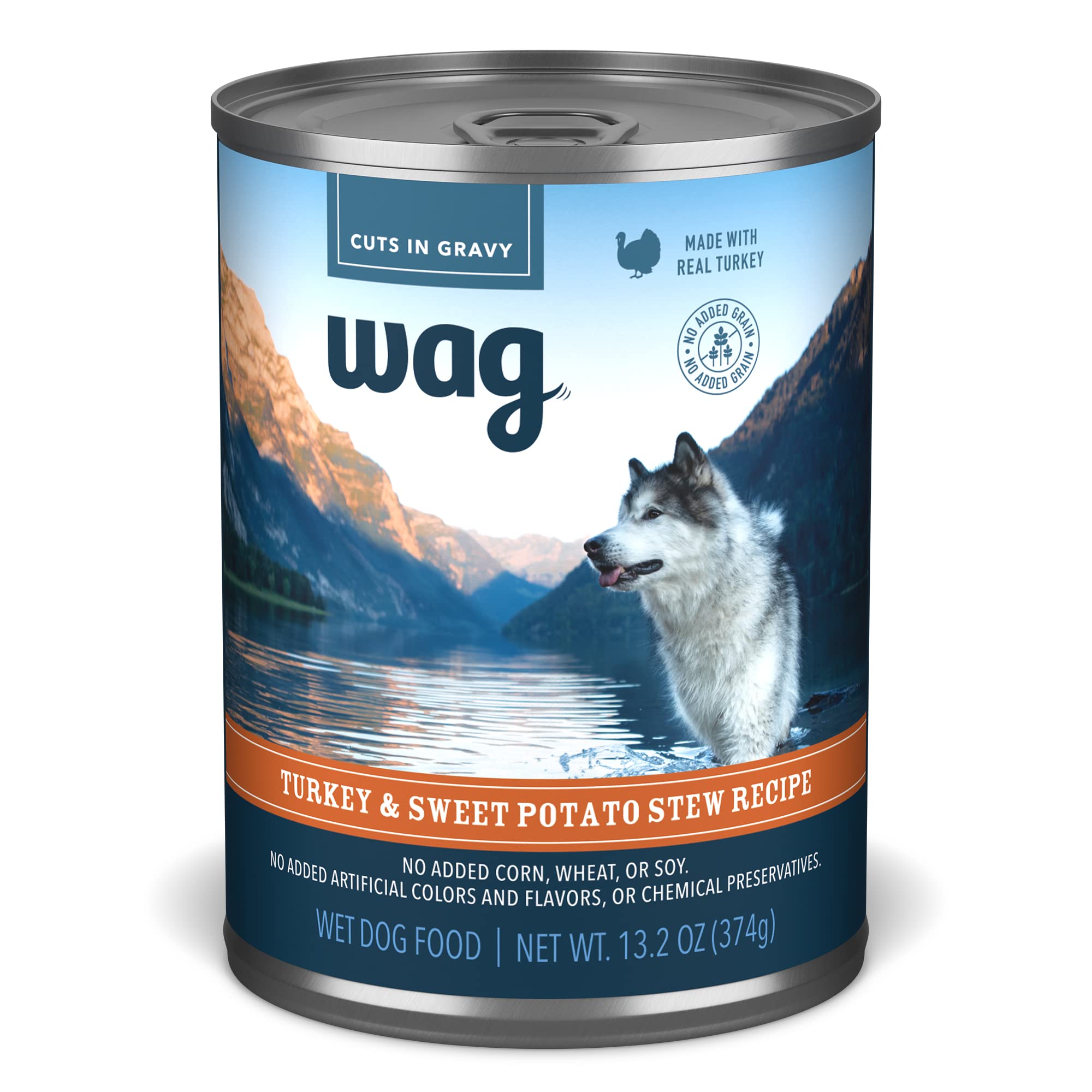 Wag Stew: lata de perro con pavo y batata para la comida diaria