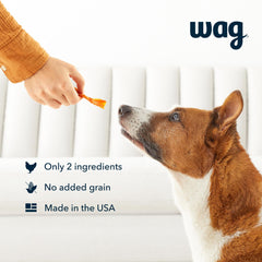 WAG tiras de pollo: ingrediente principal, pechuga de pollo real