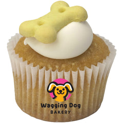 Puppin Mini Cupcake de Wagging Dog Bakery, golosina para perros con textura crujiente