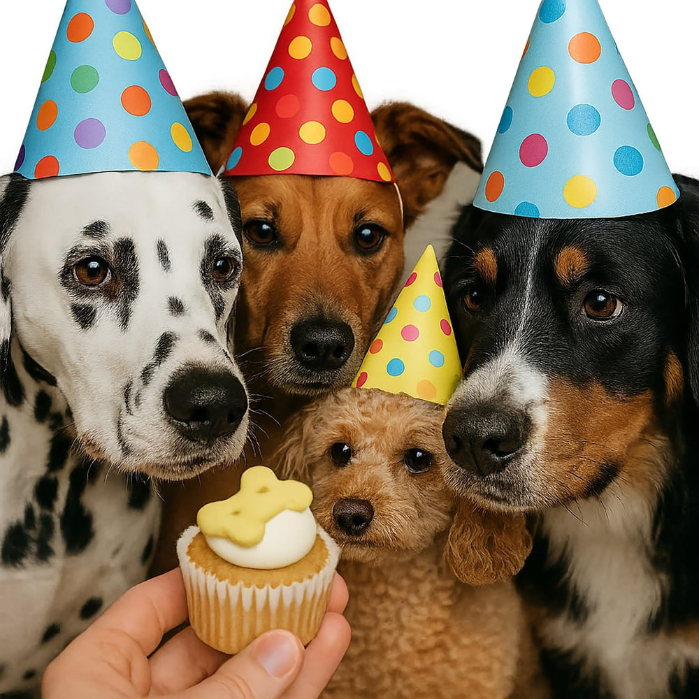 Sin conservantes artificiales en Puppin Mini Cupcake Wagging Dog Bakery