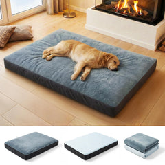 Wagora cama para perros con doble funda intercambiable, ideal para uso estacional.