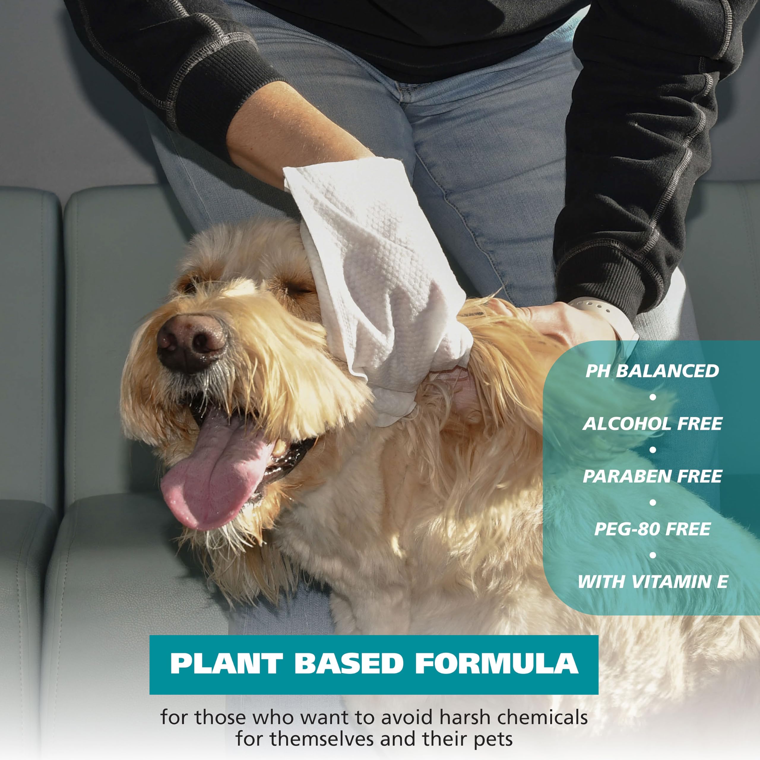 Wahl Refresh paquetes de 12 toallitas para perros