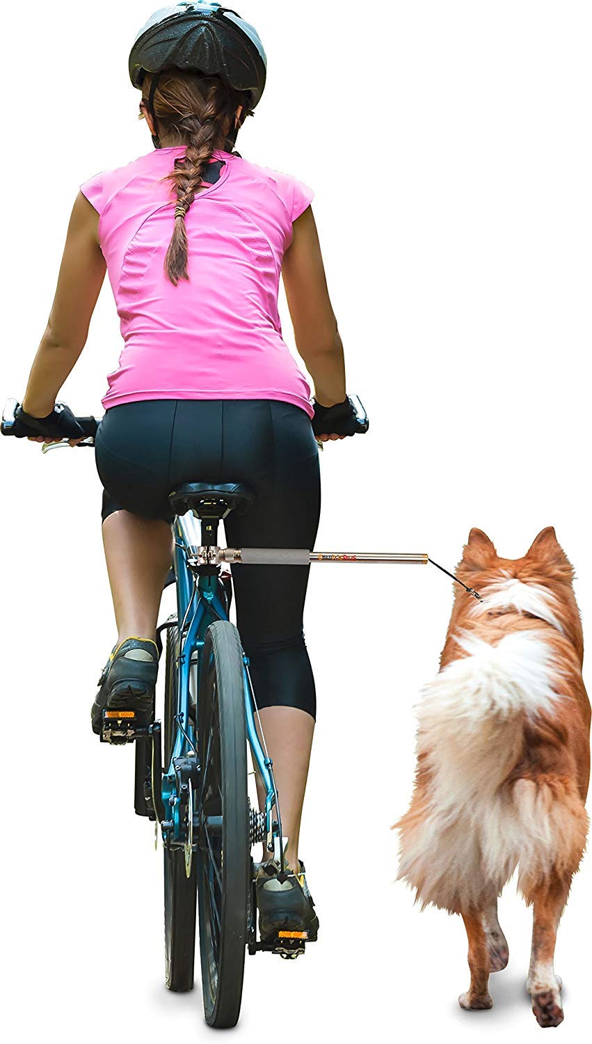 WalkyDog Plus: longitud ajustable para diferentes bicicletas