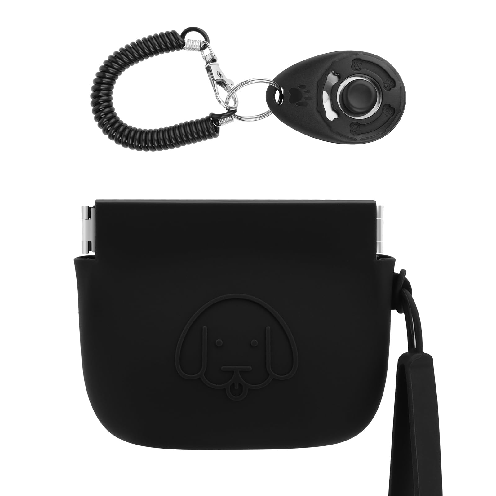 WallFID bolsa-de-golosinas-silicona-perro-compacta, ideal para paseos diarios.