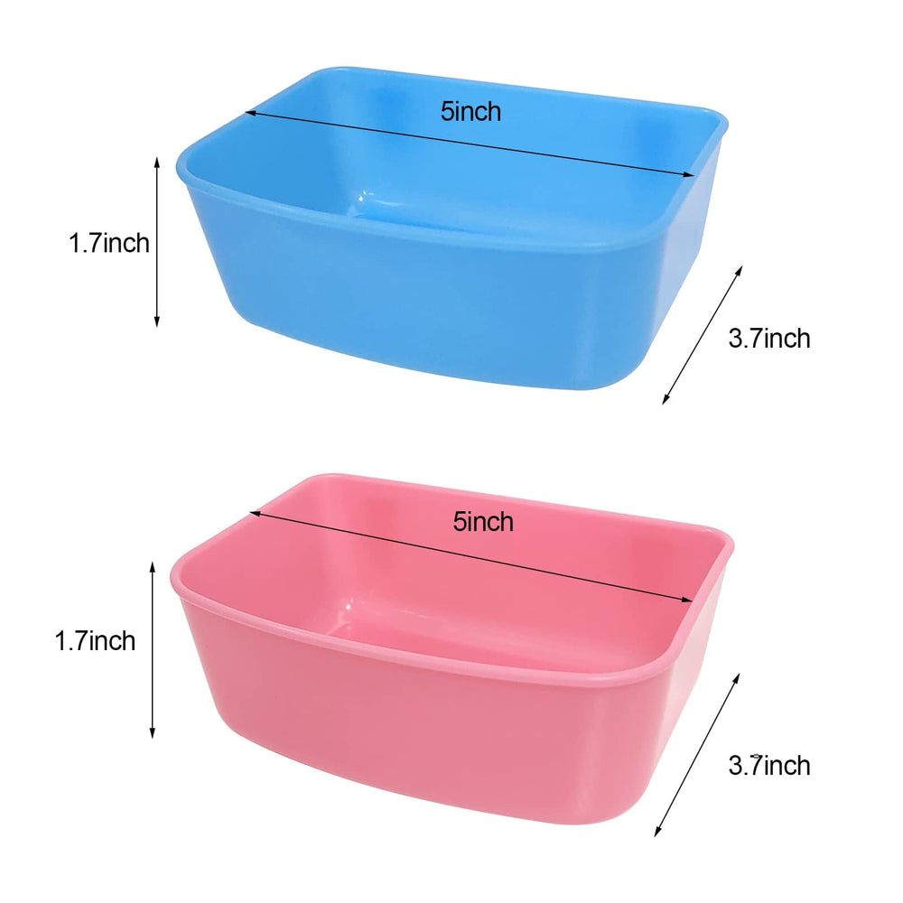 Wanheart bebederos colgante rosa 02: resistente y seguro en jaulas.
