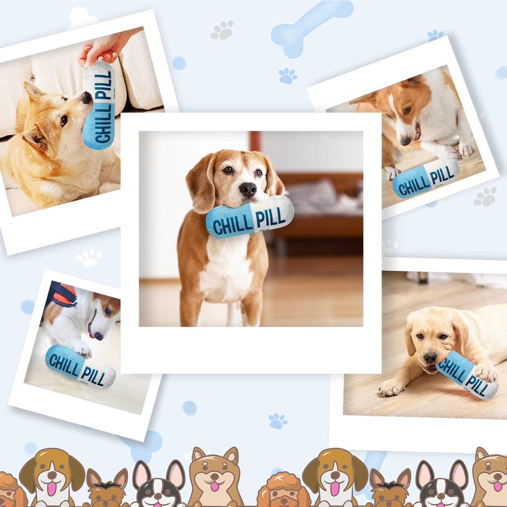 Wanheart peluche resistente para mordidas, diseño duradero azul.