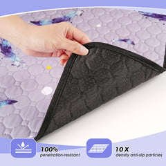Tejido superior de poliéster suave proporciona contacto agradable con la piel.