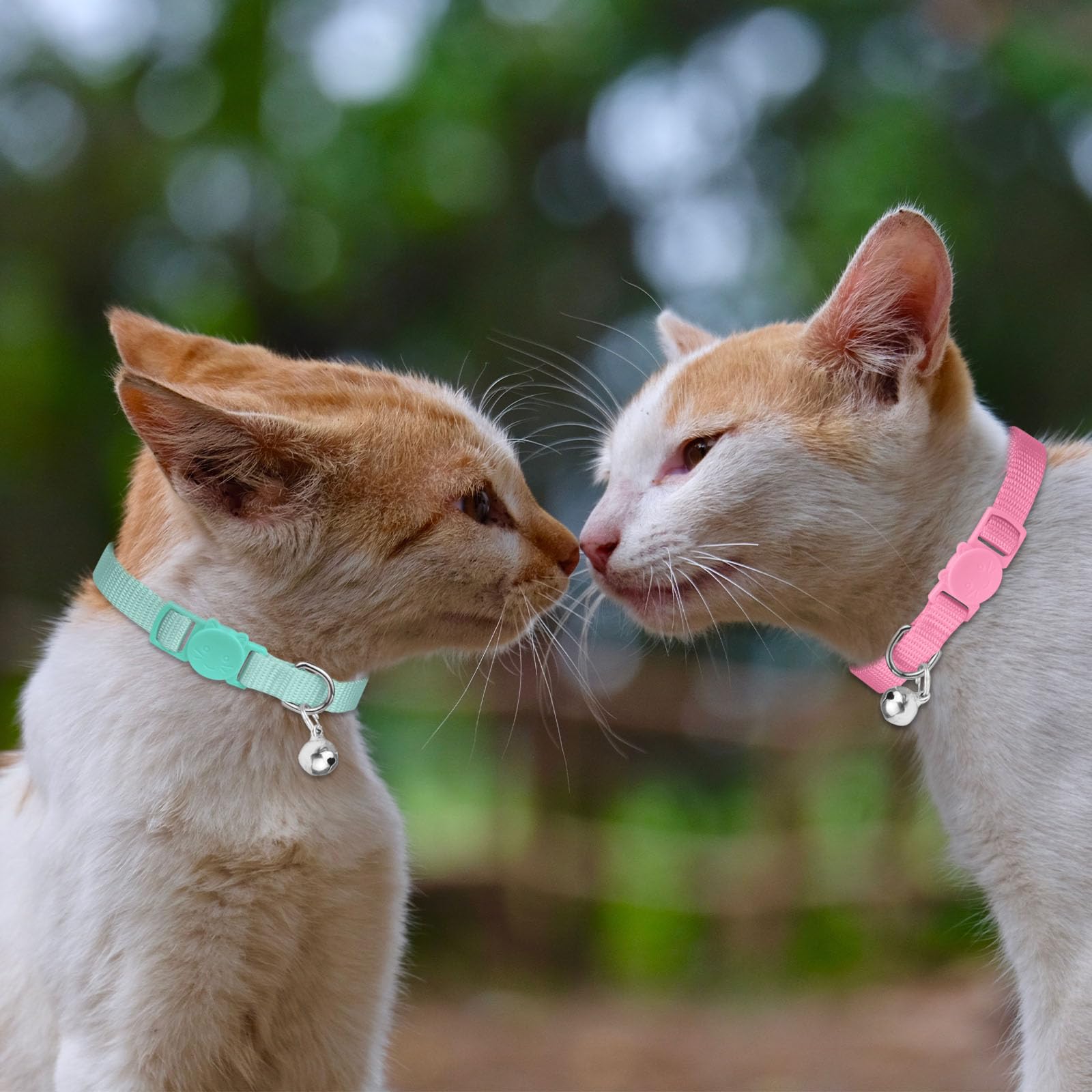 Waoduld collar gato con campana: seguimiento sencillo gracias al sonido.