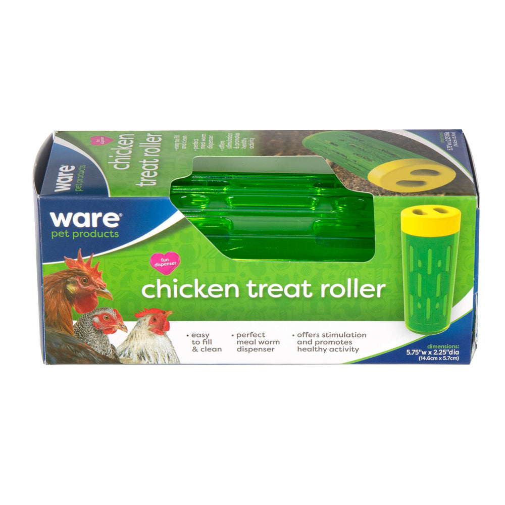 Ware Manufacturing Chicken Treat Roller, estimulación y actividad saludable para aves