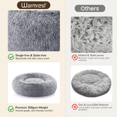 Warmrest Cama Donut Lavable: limpieza completa en lavadora.
