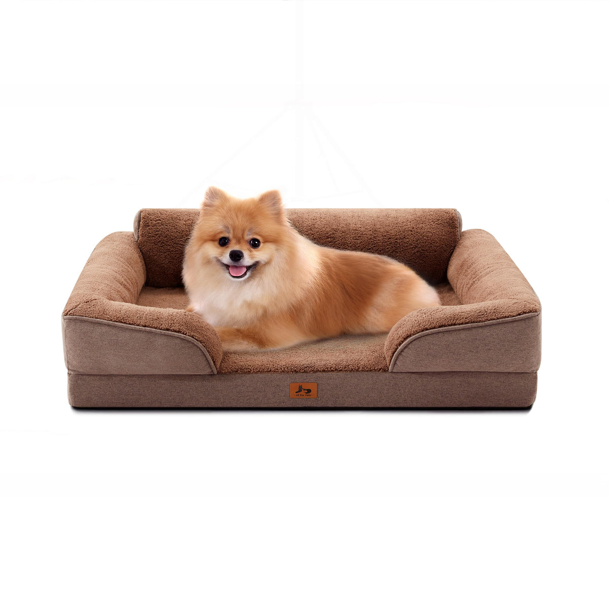 Warmrest cama ortopédica para perros medianos con tapizado suave y soporte para articulaciones