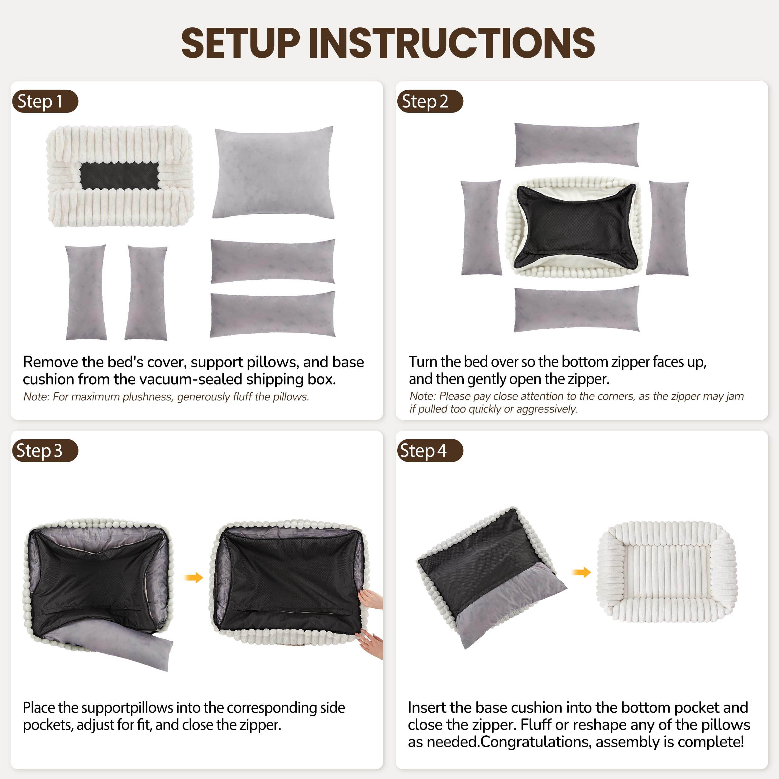 Warmrest funda desmontable y lavable para limpieza sencilla.