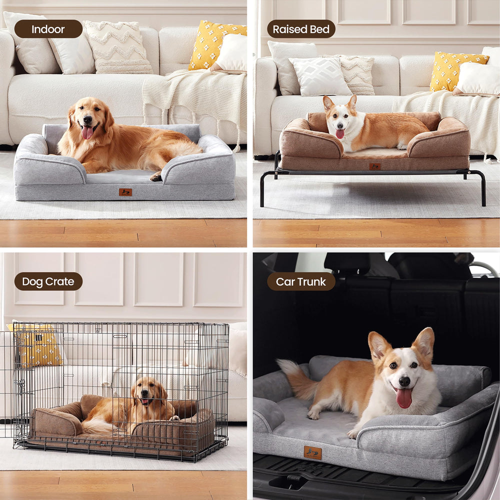 Warmrest cama con funda 100% poliéster resistente al desgaste diario.