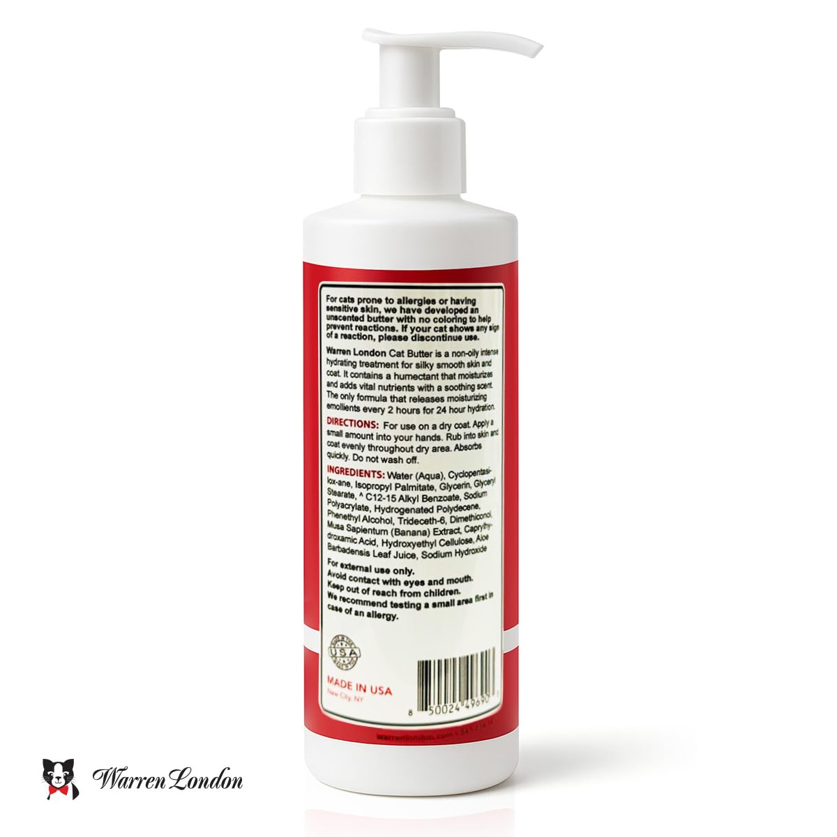 Producto Warren London fabricado en Estados Unidos para gatos de todas las razas.