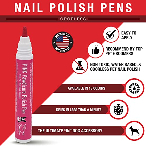 Pawdicure Warren London, paleta de 13 tonos, variedad para personalizar uñas