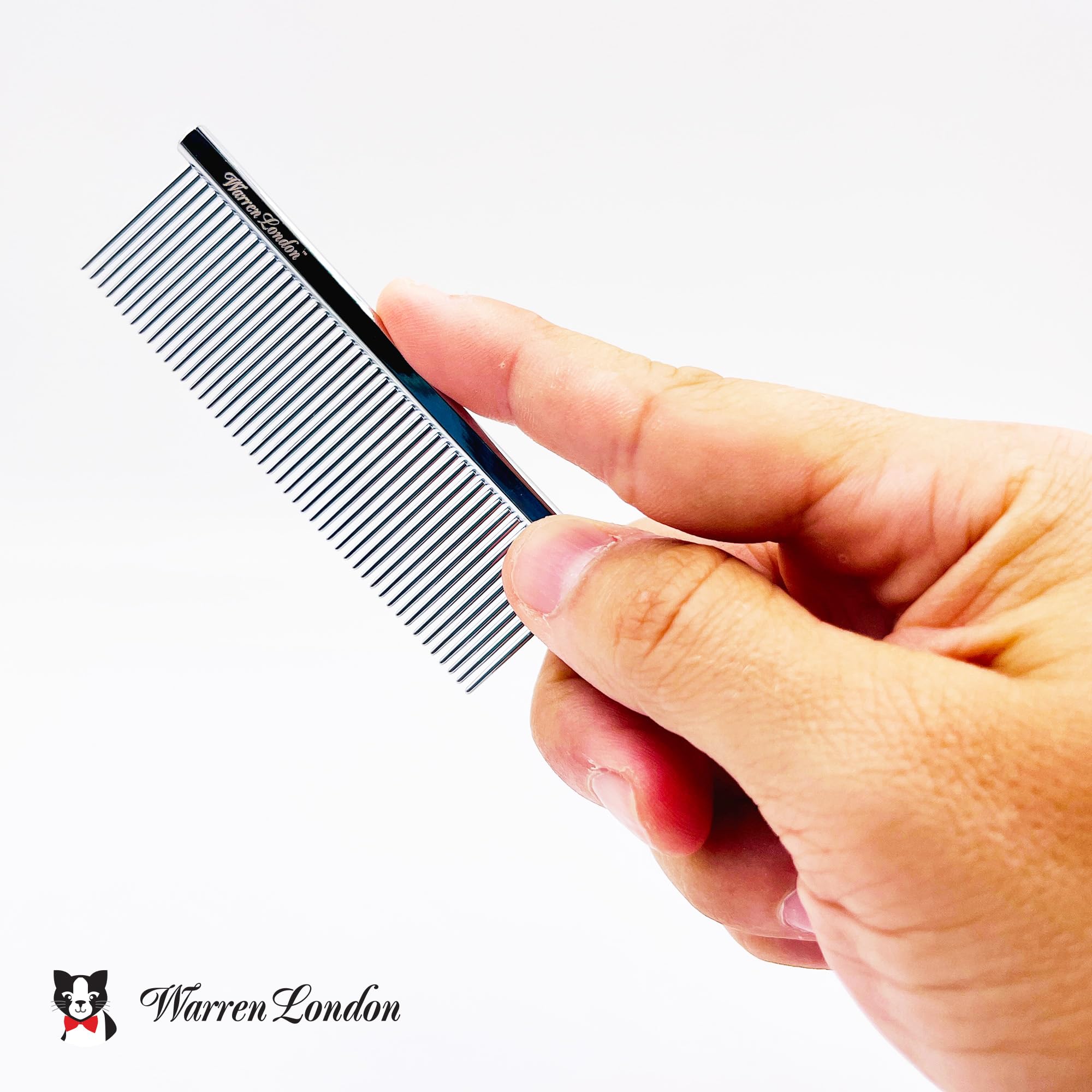 Mango ergonómico para sesiones de grooming sin fatiga