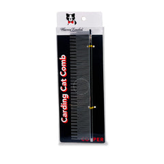 Warren London peine para gato Carding 7-5 pulgadas, enfoque ergonómico para comodidad.