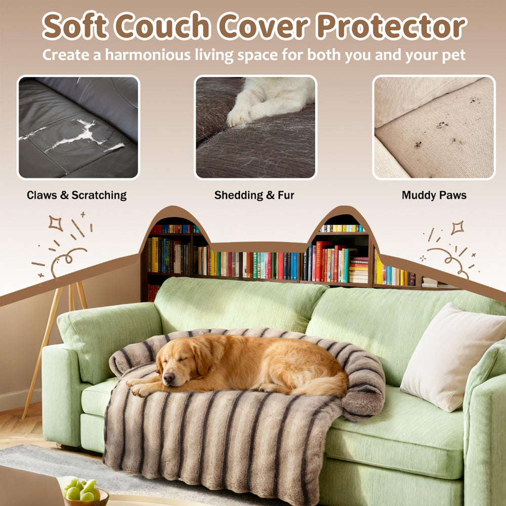 WATANIYA PET base antideslizante mantiene segura la cama para perro.