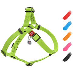 WAUDOG arnés impermeable con cierre de metal para paseos limpios y seguros.