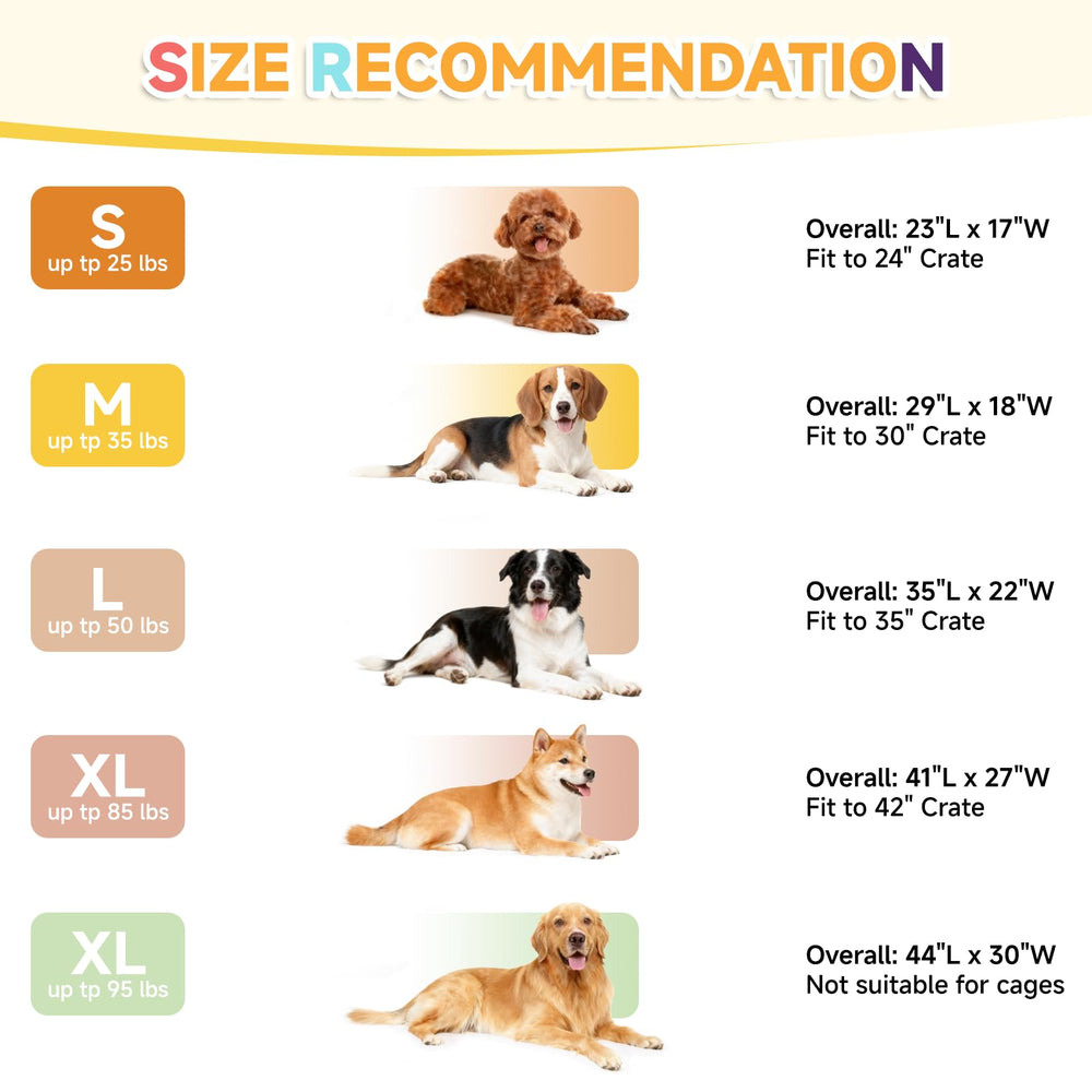 WAYIMPRESS cama de tamaño compacto para perros pequeños y medianos.