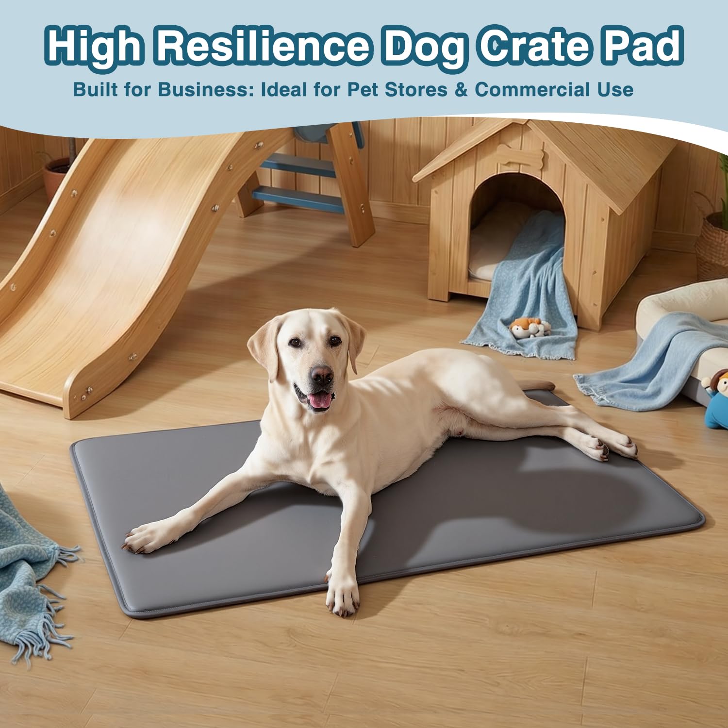 WayImpress cama portátil para perros, útil en paseos y viajes.