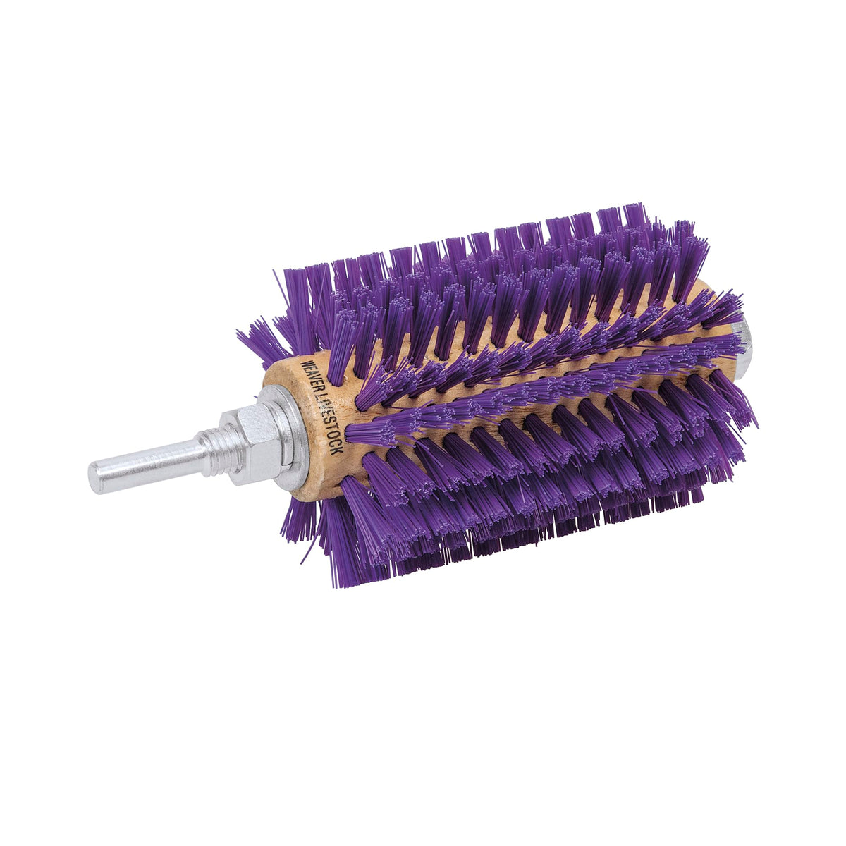 Weaver Leather Mini Roto Cepillo para ganado: cepillado diario mejora brillo y limpieza del pelaje.