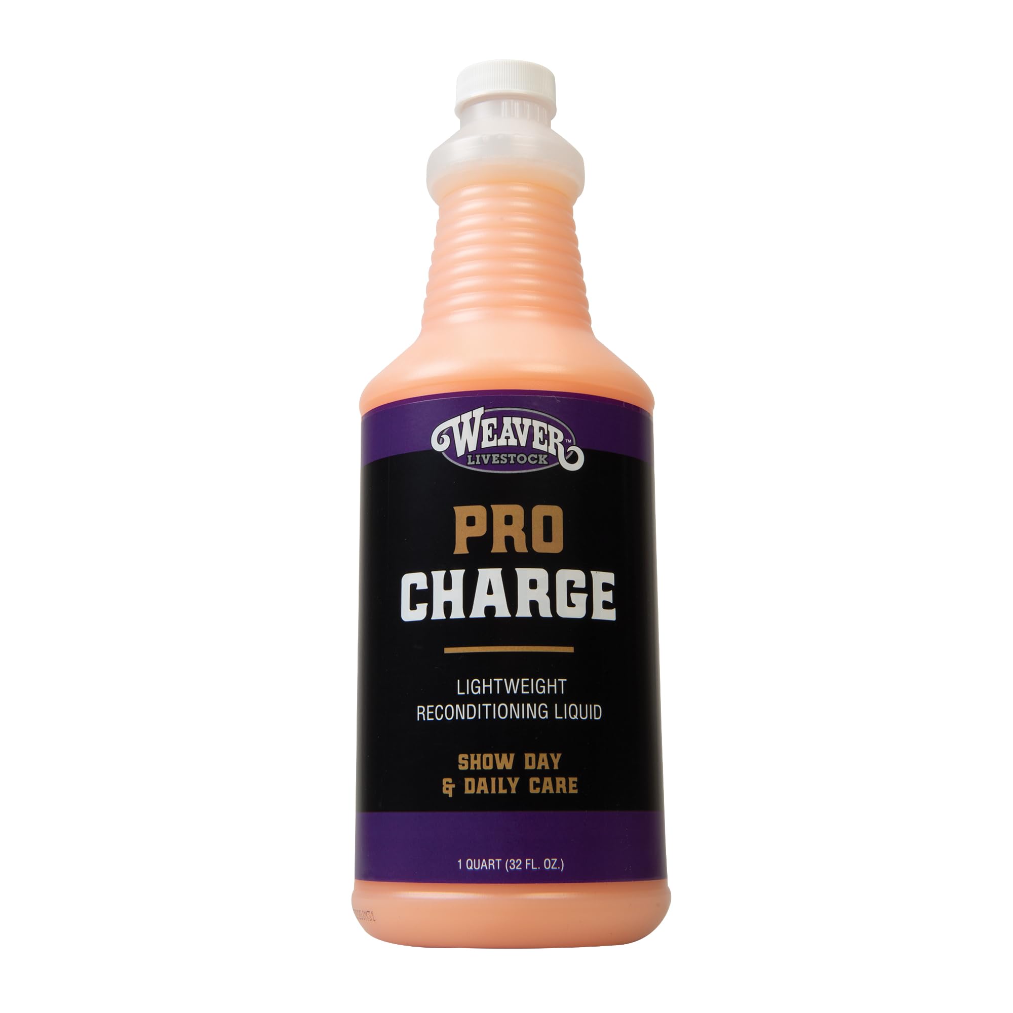 Weaver Livestock ProCharge Reconditioning Liquid, botella para acondicionar pelo con brillo