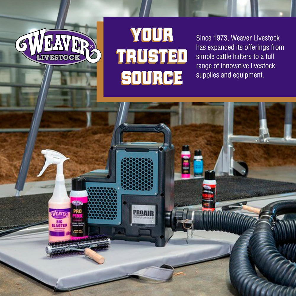 Weaver Livestock ProCharge Reconditioning Liquid nutre el pelo y mejora la manejabilidad