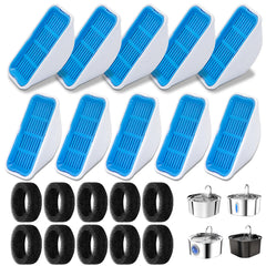 Filtro de repuesto WECATION para fuente 3.2L mejora la pureza del agua.