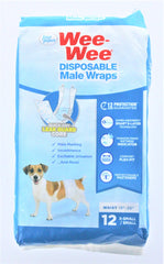 Wee-Wee: presentación de tres paquetes 12-wraps, ideal para visitas y viajes.